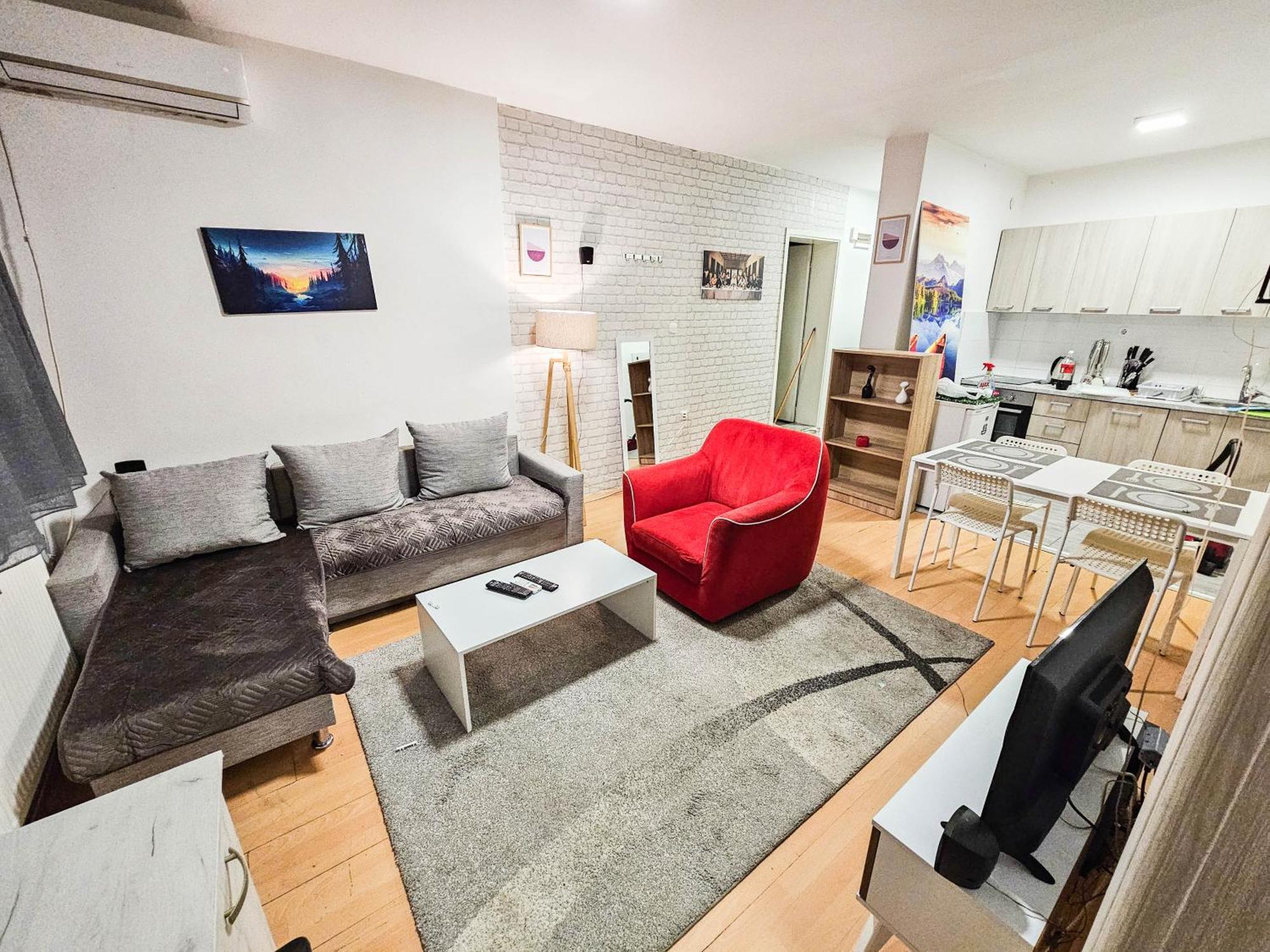Rooftop Apartment At Mainsquare 스코페 외부 사진